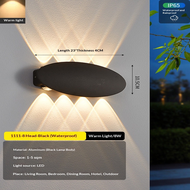 Outdoor Lighting Voltage - Modern Simple LED 4W 6W 8W