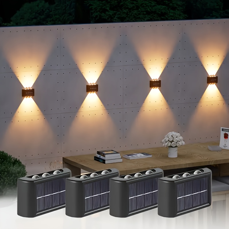 Outdoor Lighting Beacon - LED Solar Light Outdoor Waterproof Solar
