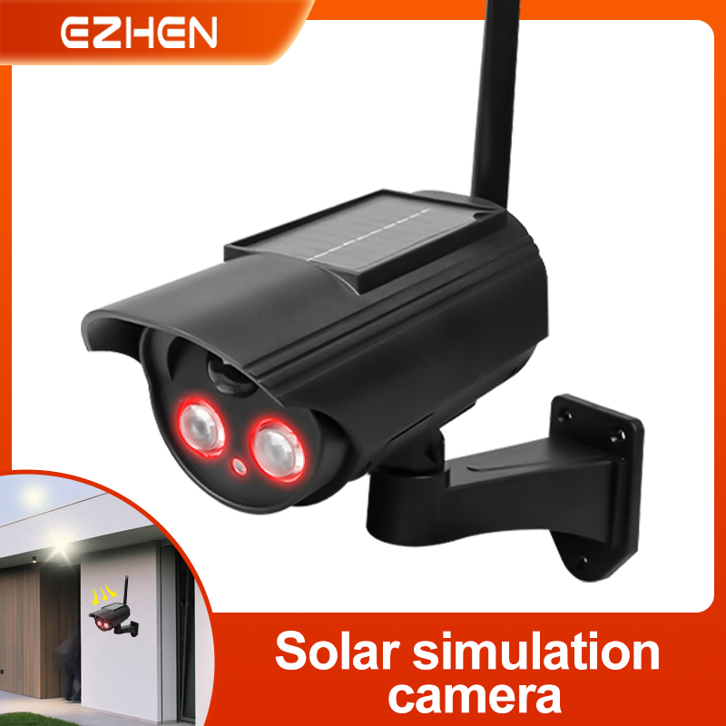 Photocell Outdoor Lighting - Outdoor Solar Simulation Camera Waterproof Dummy