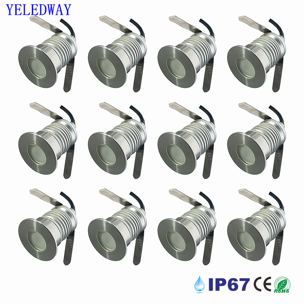 Ground Light Recessed - IP67 Không Thấm Nước 1W LED