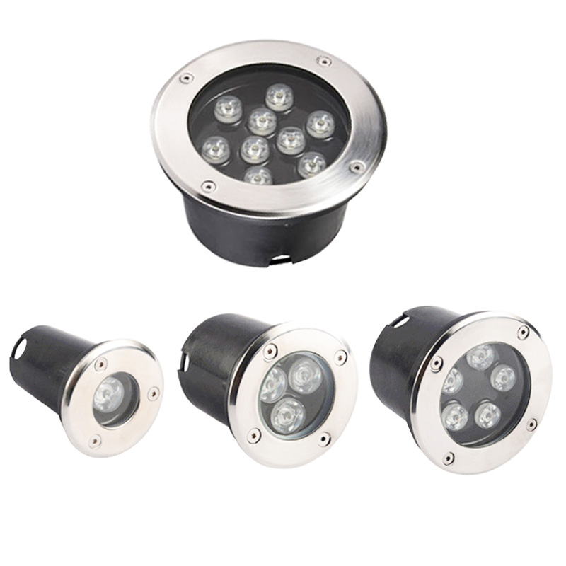 Ground Light Recessed - Waterproof Led Light Garden Underground Lamps