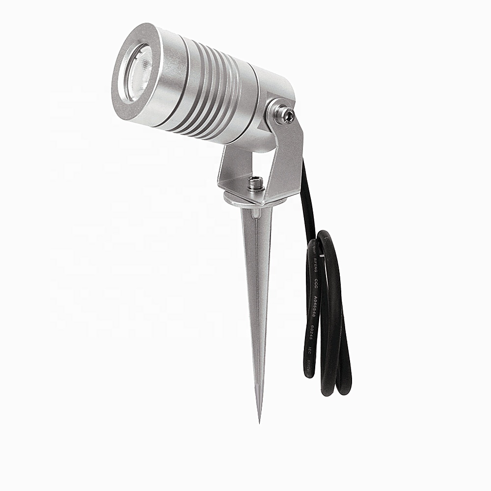 Outdoor Lighting Voltage - 3W7W12W18W Mini LED Spotlights, Silver Waterproof,