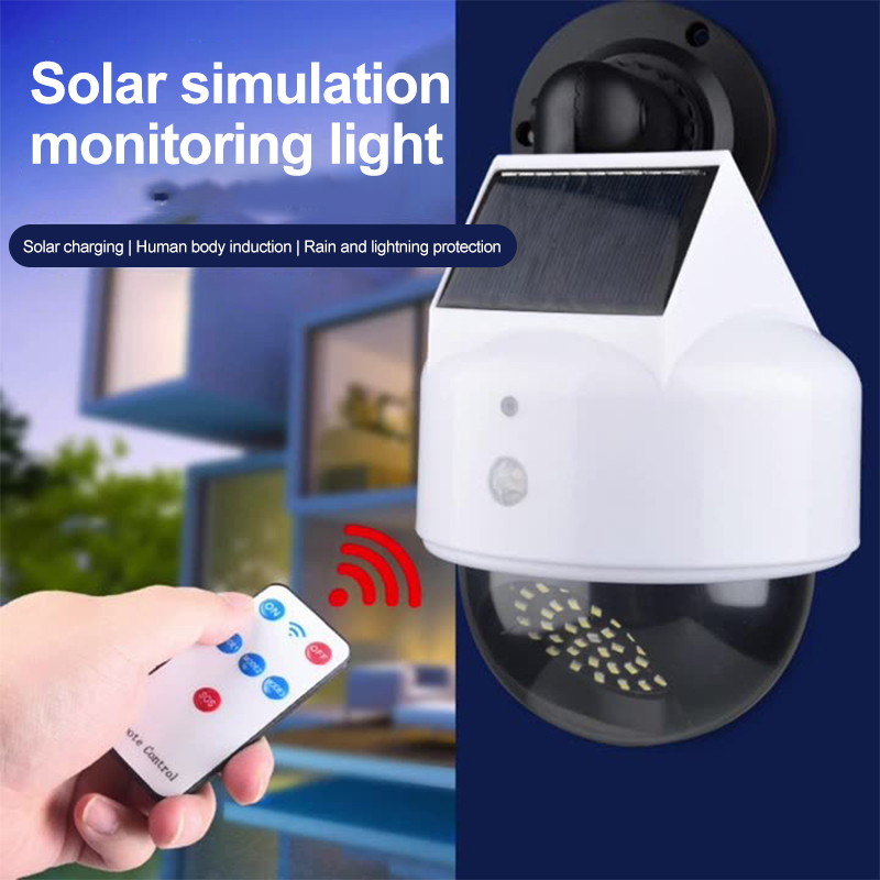 Outdoor Lighting Motion Sensor - Solar Simulation Camera Motion Sensor Virtual