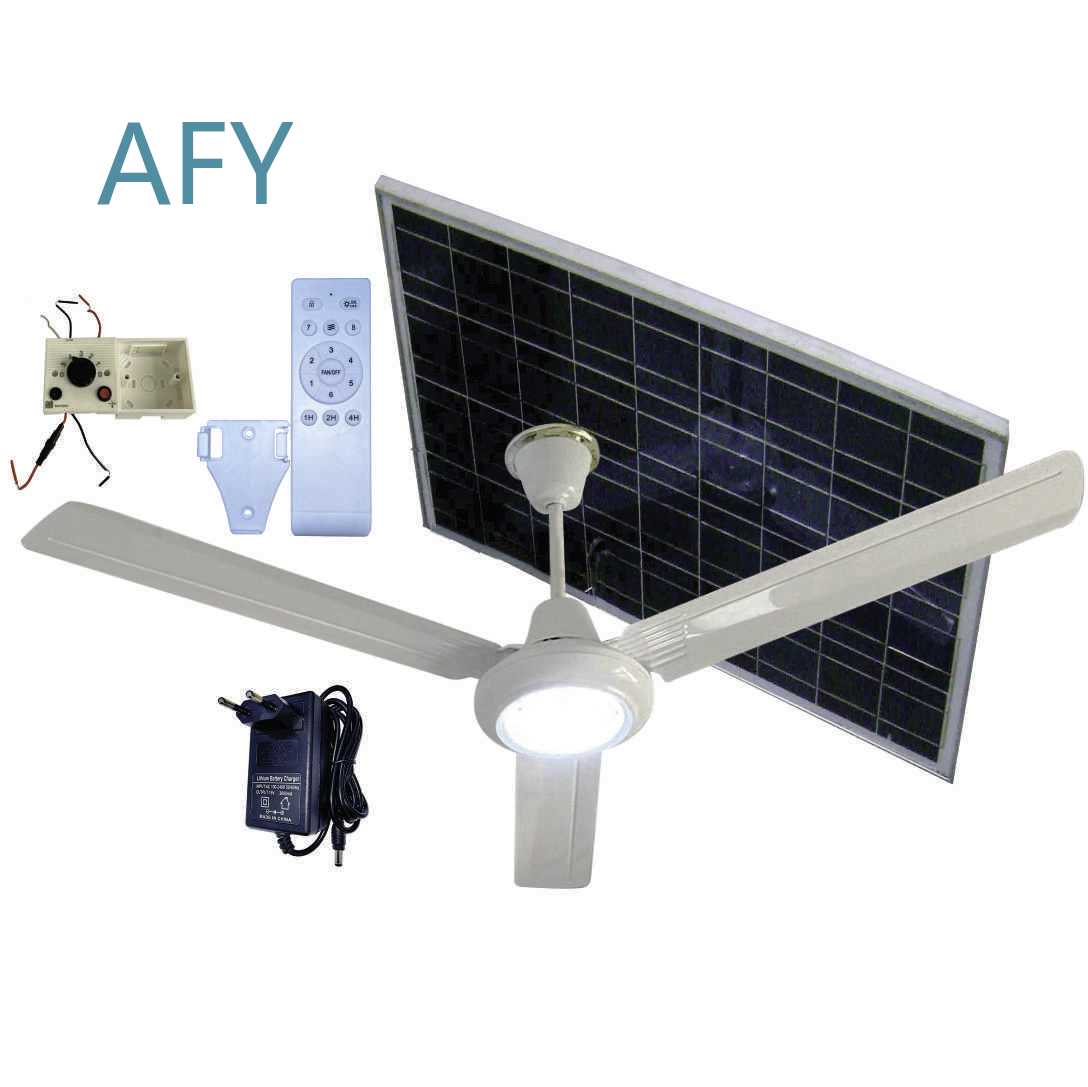 ACDC 56 12V Solar Fan for DC C - đánh giá và giá Outdoor Lighting Warehouse