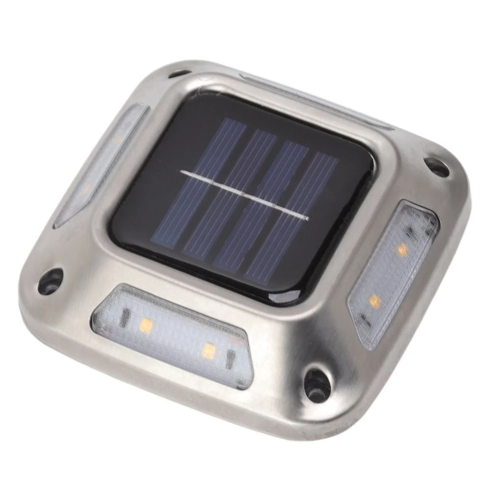 4 PCS 8 LED Solar Ground Light - đánh giá và giá Ground Light Recessed