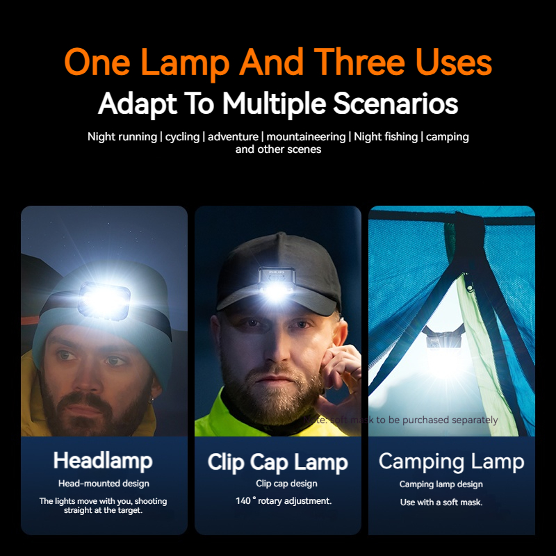 Philips LED Headlamp Sensor He - đánh giá và giá Outdoor Lighting Beacon