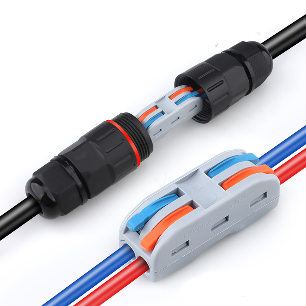 1Pc 2 Pin 3 Pin Wire Connector - đánh giá và giá Outdoor Lighting Voltage