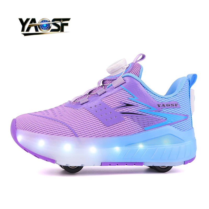 Kids 4-Wheel LED Light Up Shoe - đánh giá và giá Outdoor Lighting Effects