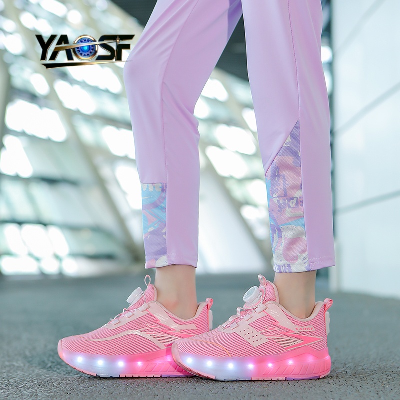 Kids 4-Wheel LED Light Up Shoe - đánh giá và giá Outdoor Lighting Effects
