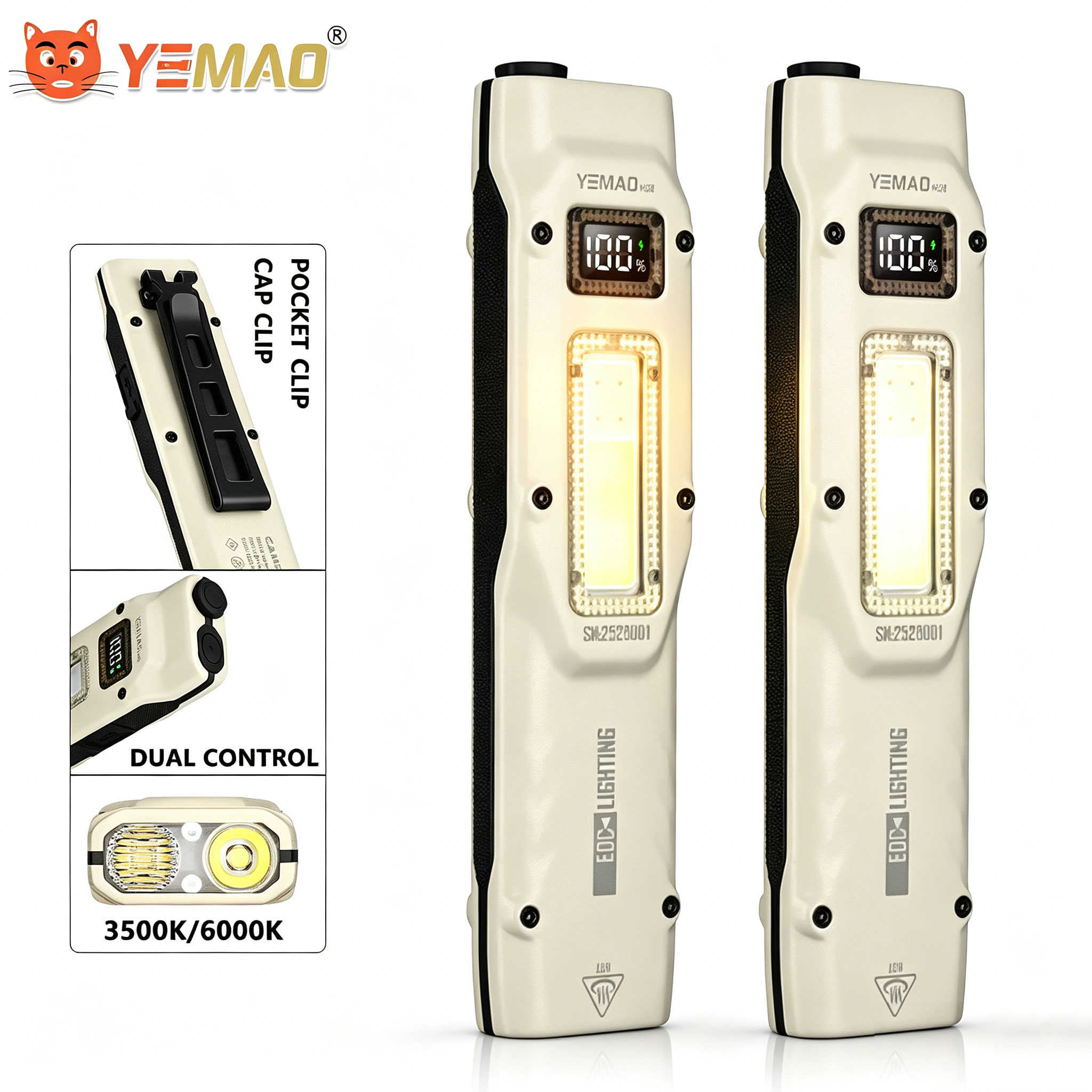 Portable 880LM YEMAO M28 Ultra - đánh giá và giá Outdoor Lighting Beacon