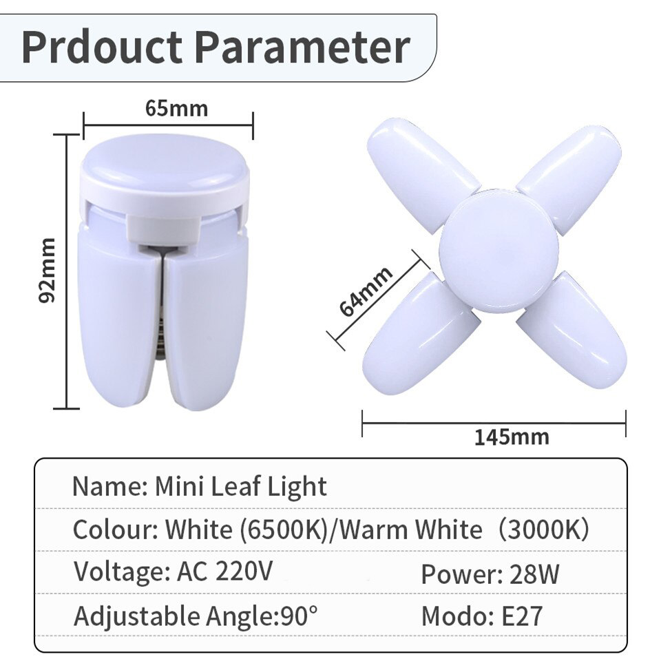 Quạt Hình Bóng Đèn Led Bulb E2 - đánh giá và giá Outdoor Lighting Warehouse