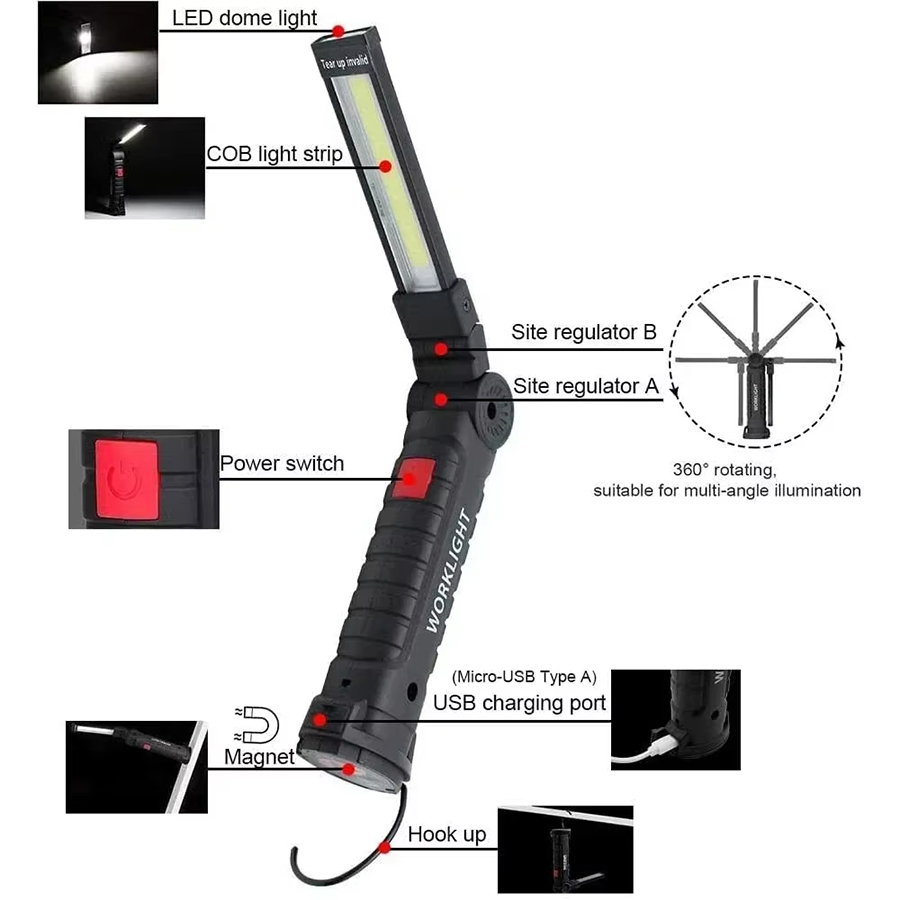 Portable LED Flashlight with M - đánh giá và giá Outdoor Lighting Beacon