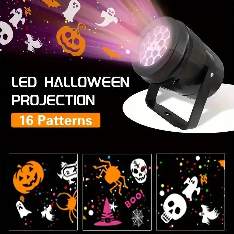 Halloween LED Projector Light  - đánh giá và giá Outdoor Lighting Effects
