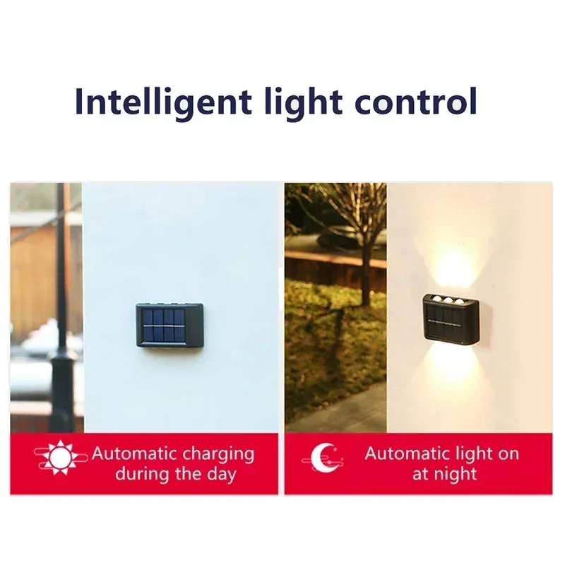 COB Solar Wall Lamp Outdoor Wa - đánh giá và giá Outdoor Lighting Garden