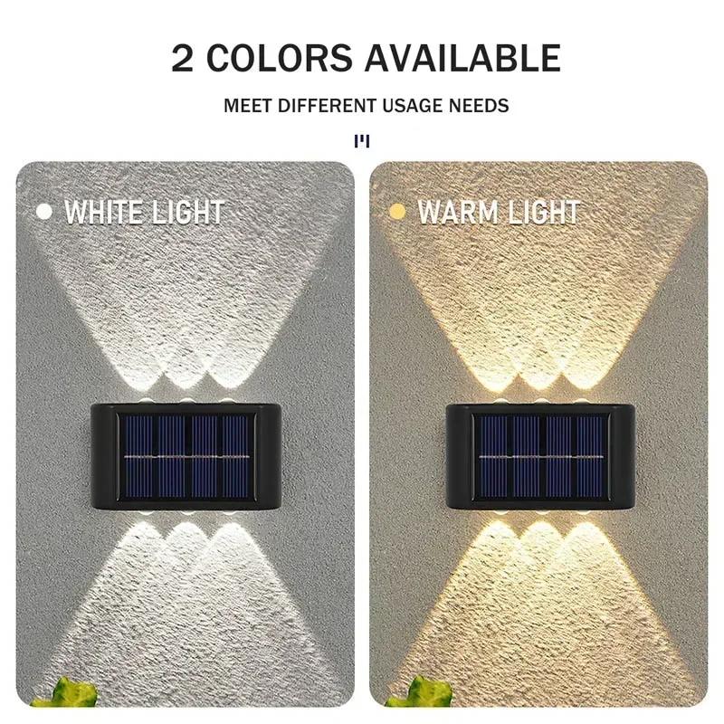 COB Solar Wall Lamp Outdoor Wa - đánh giá và giá Outdoor Lighting Garden