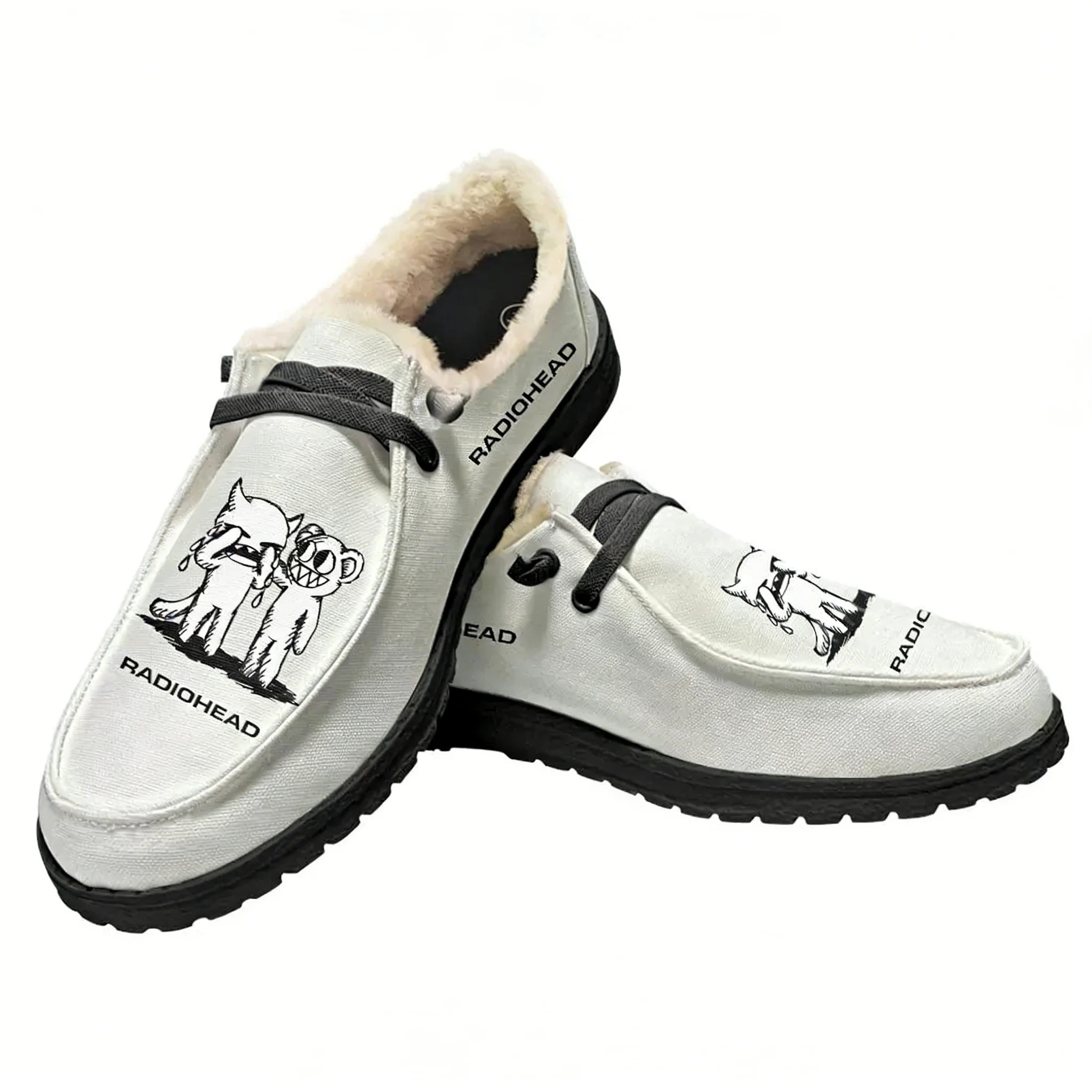 Radiohead Rock Band Flat Shoe  - đánh giá và giá Outdoor Lighting Black