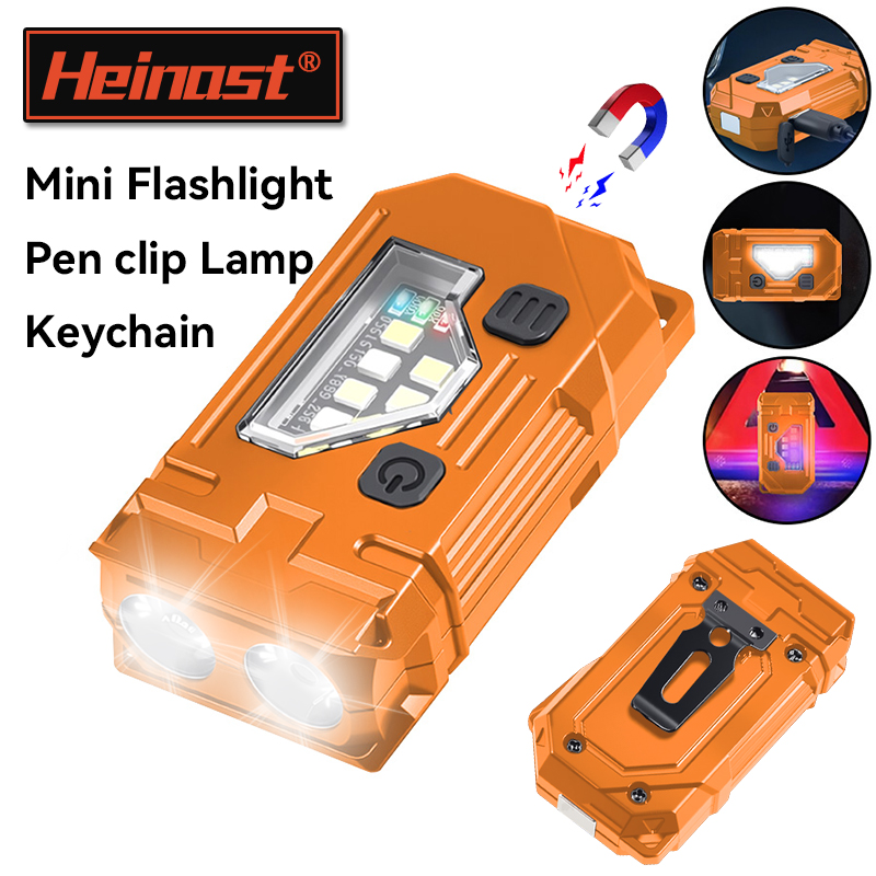 Mini Keychain EDC Flashlight R - đánh giá và giá Outdoor Lighting Black