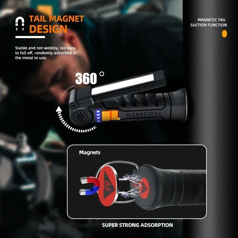 Portable COB LED Flashlight US - đánh giá và giá Outdoor Lighting Beacon