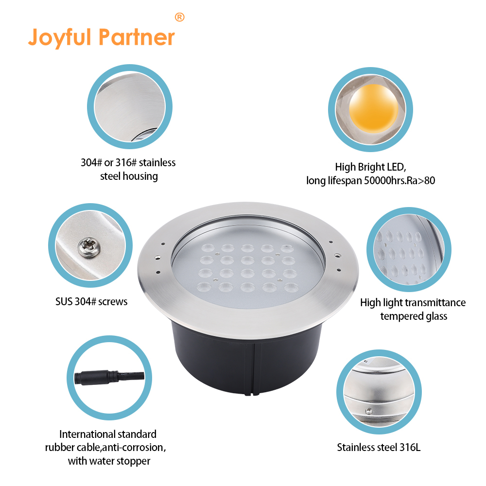 316 Stainless Steel Led Recess - đánh giá và giá Ground Light Recessed