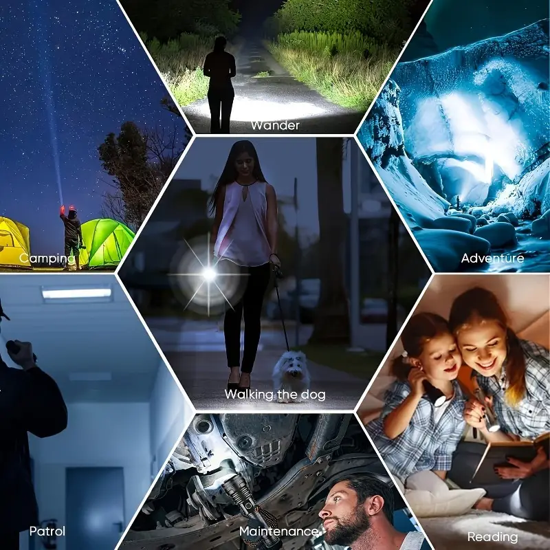 Portable Rechargeable Outdoor  - đánh giá và giá Outdoor Lighting Black