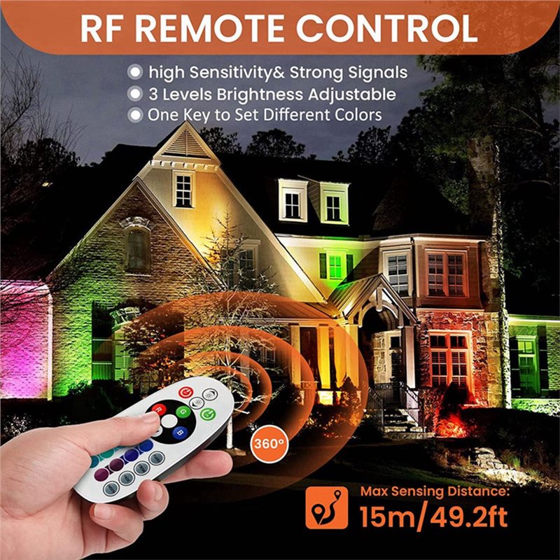 A01F-Outdoor 12V RGBW In Groun - đánh giá và giá Outdoor Lighting Voltage