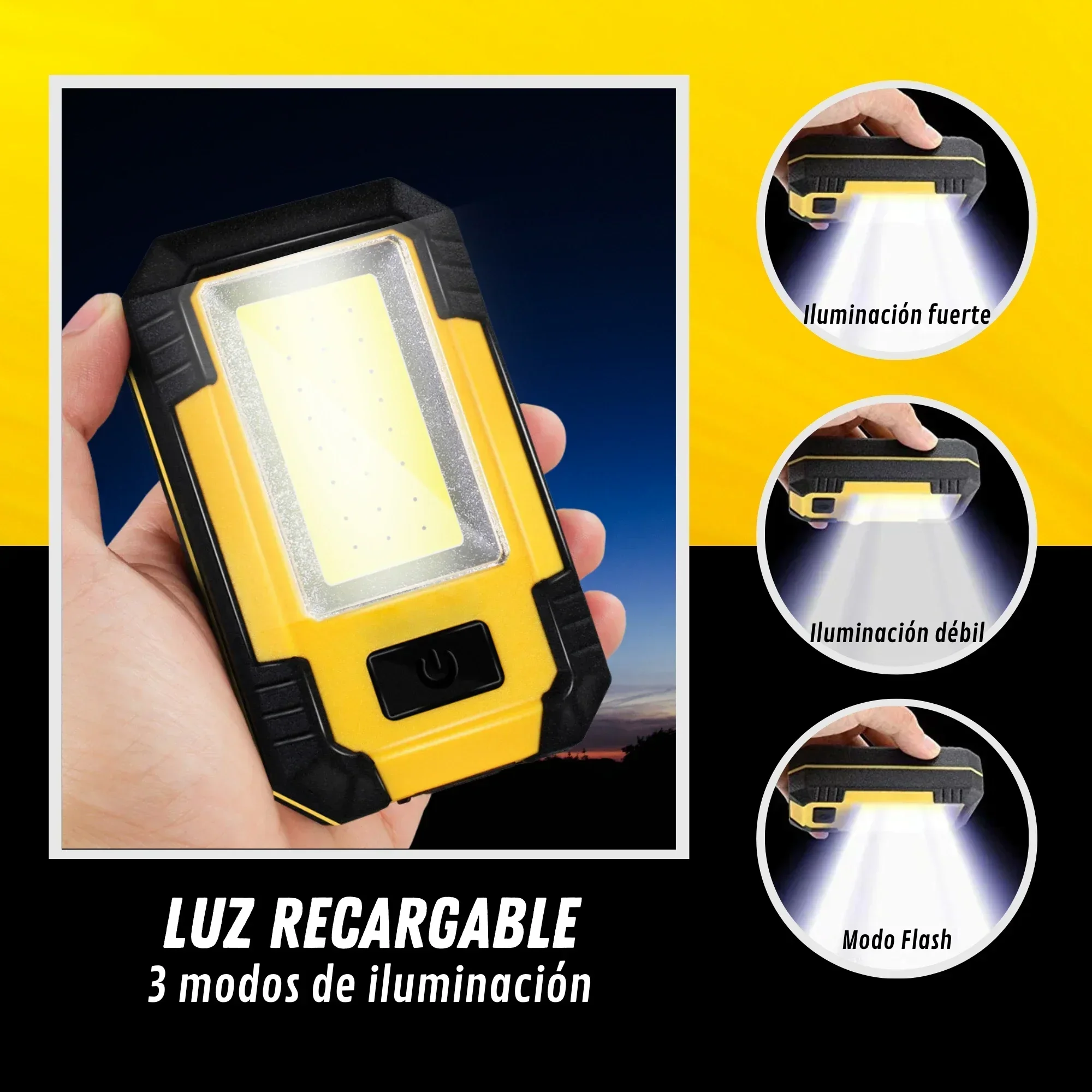 Rechargeable 4000MaH Work Ligh - đánh giá và giá Outdoor Lighting Beacon