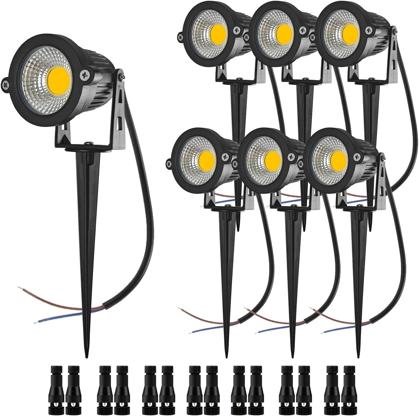 10 Pack LED Landscape Lights 3 - đánh giá và giá Outdoor Lighting Voltage