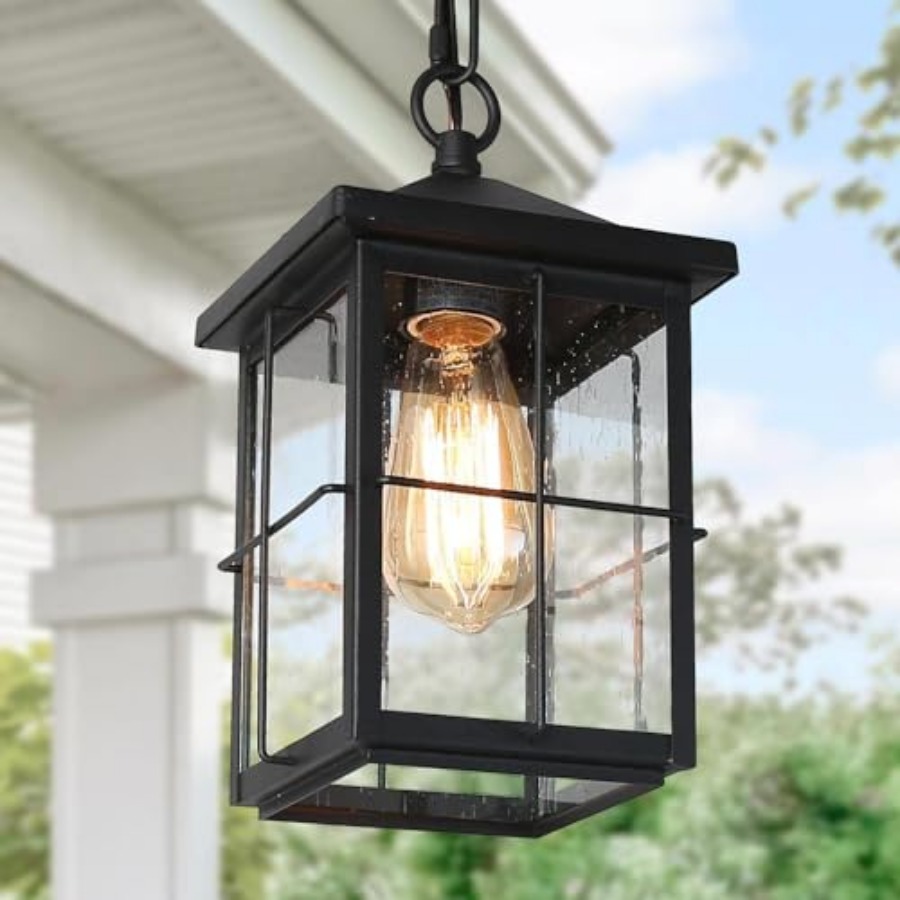 Outdoor Pendant Light Fixture, - đánh giá và giá Outdoor Lighting Black