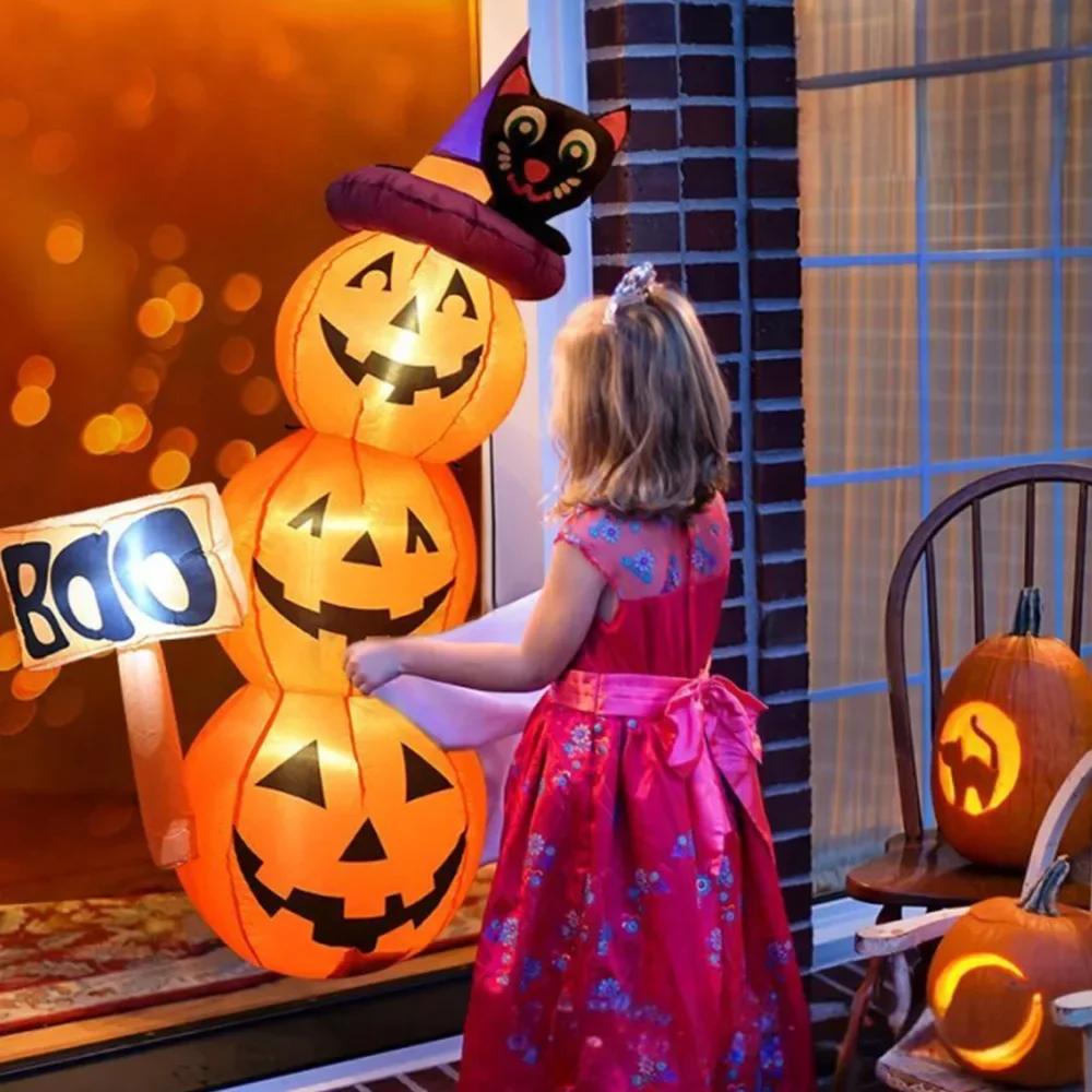 1.6M/5FT Halloween Inflatable  - đánh giá và giá Outdoor Lighting Effects