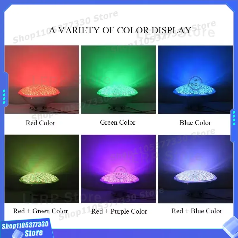 RGB LED Underwater Pool Light  - đánh giá và giá Ground Light Recessed