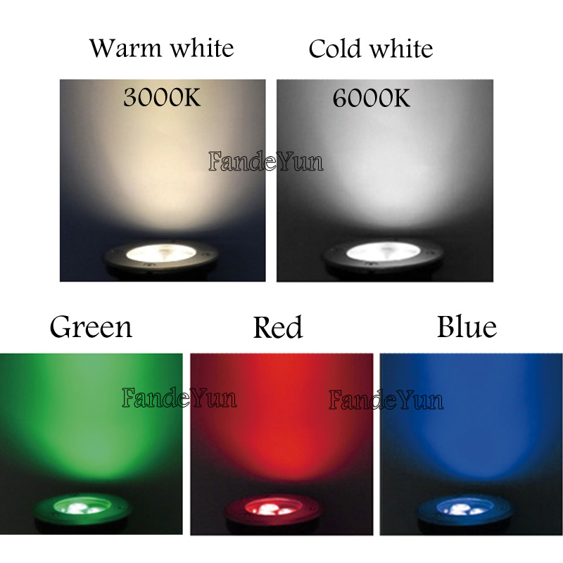 Waterproof Led Light Garden Un - đánh giá và giá Ground Light Recessed