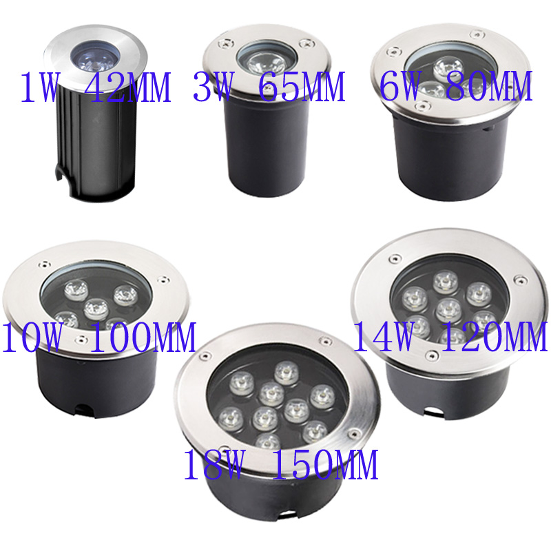 Waterproof Led Light Garden Un - đánh giá và giá Ground Light Recessed
