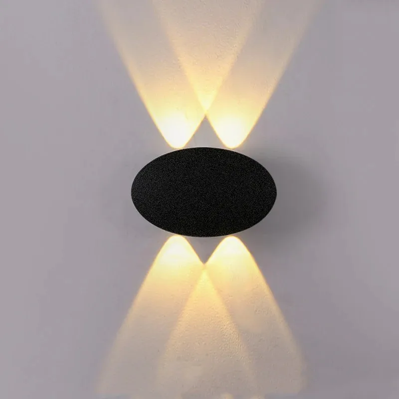 Modern Simple LED 4W Oval Outd - đánh giá và giá Outdoor Lighting Voltage