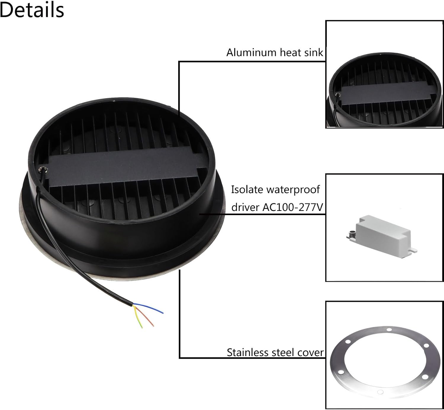18W Outdoor Ground Lights,Diam - đánh giá và giá Outdoor Lighting Voltage