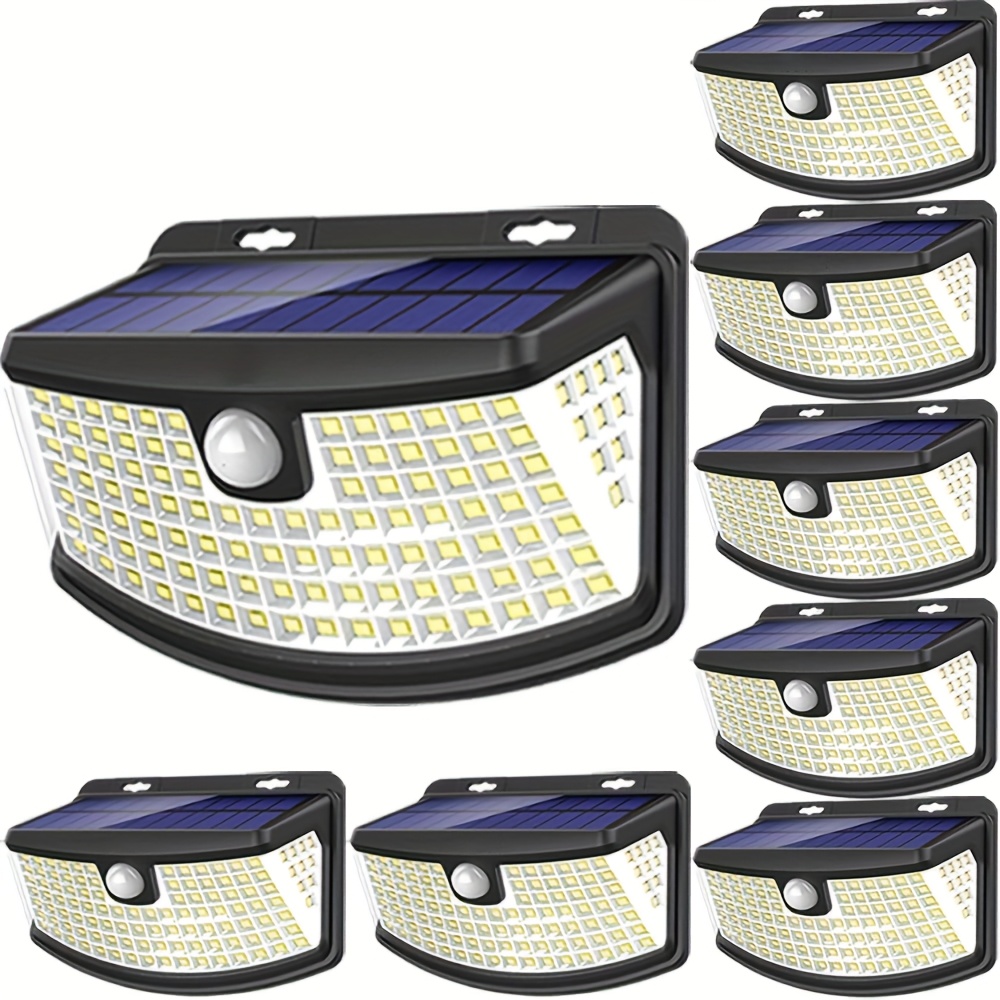 8/6/4 Packs Solar Motion Senso - đánh giá và giá Outdoor Lighting Motion Sensor