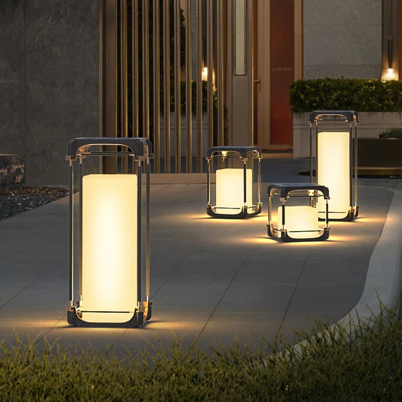 Luminous Floor Lamp Courtyard  - đánh giá và giá Outdoor Lighting Garden