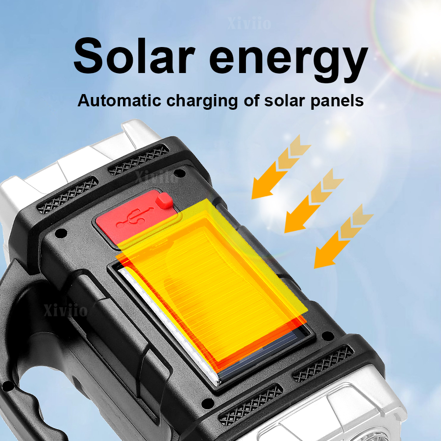 New Upgrade High Power LED Sol - đánh giá và giá Outdoor Lighting Black