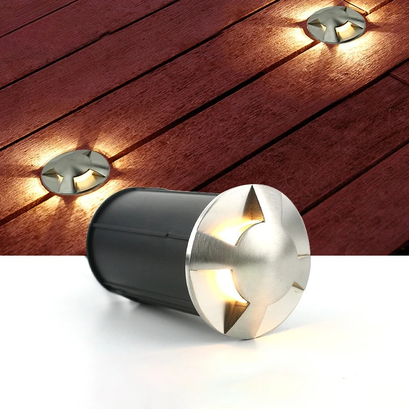 Custom LED Buried Lamps 1W 2W  - đánh giá và giá Ground Light Recessed