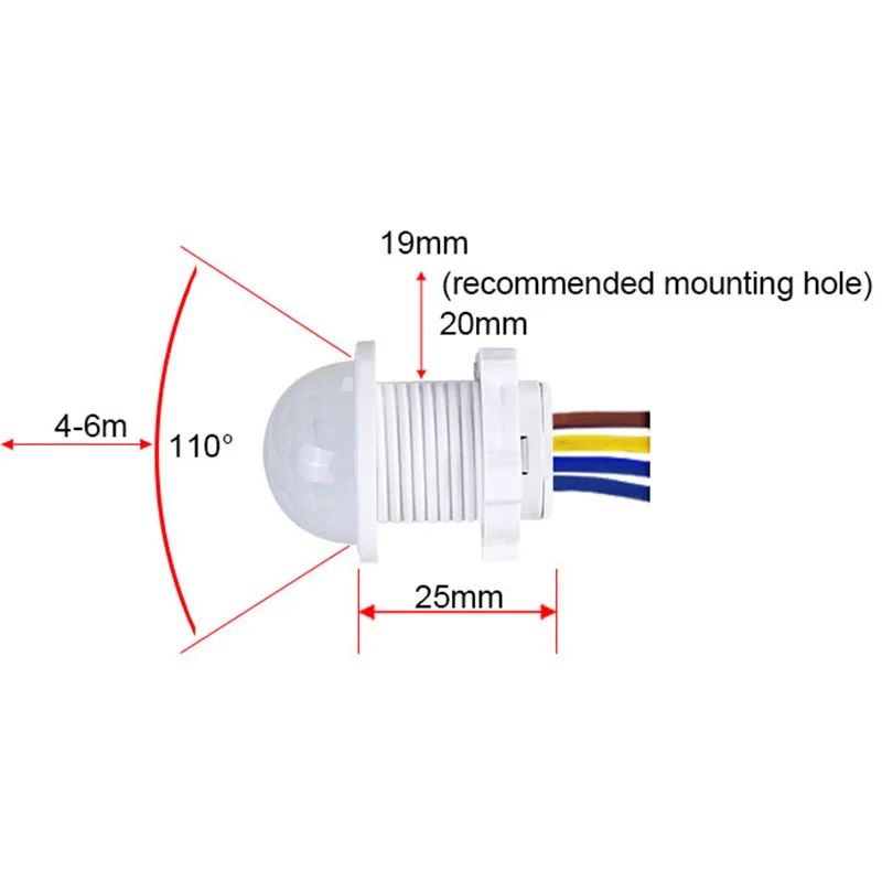 PIR Motion Sensor Detector Sma - đánh giá và giá Outdoor Lighting Motion Sensor