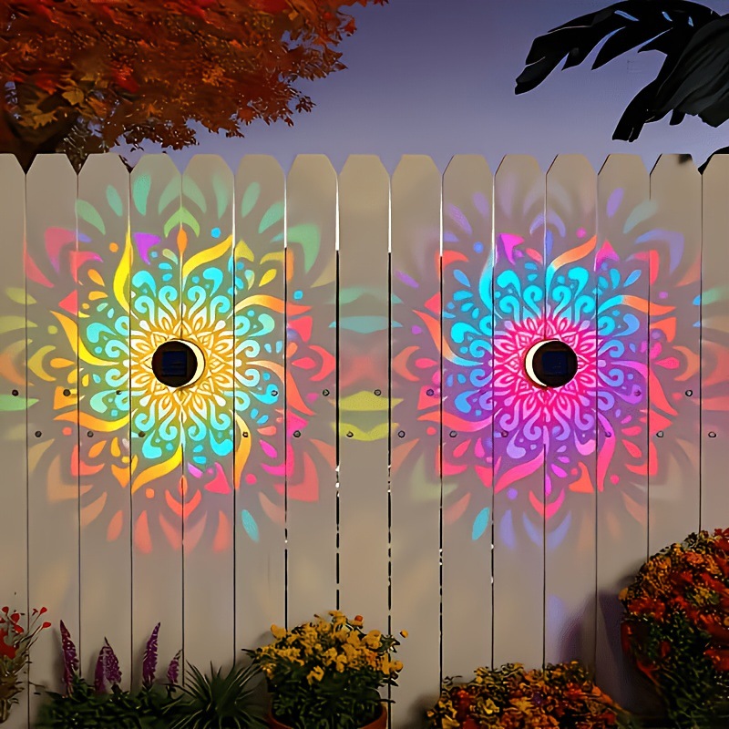 Solar LED Wall Light Mandala P - đánh giá và giá Outdoor Lighting Beacon