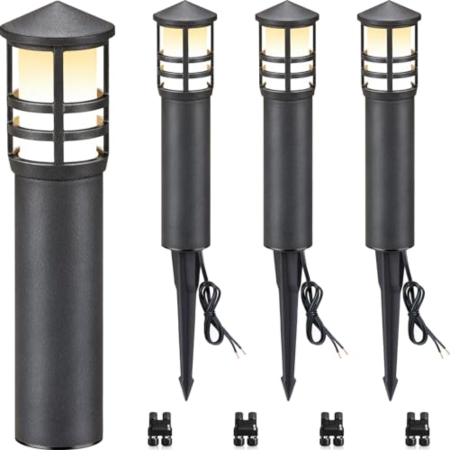 4-Pack Low Voltage Pathway Lig - đánh giá và giá Outdoor Lighting Voltage