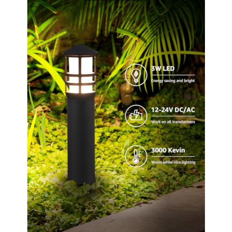 4-Pack Low Voltage Pathway Lig - đánh giá và giá Outdoor Lighting Voltage