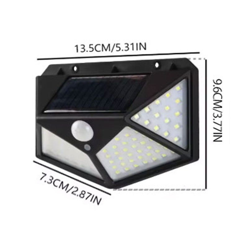 Motion Sensor 100LED Solar Wal - đánh giá và giá Outdoor Lighting Motion Sensor