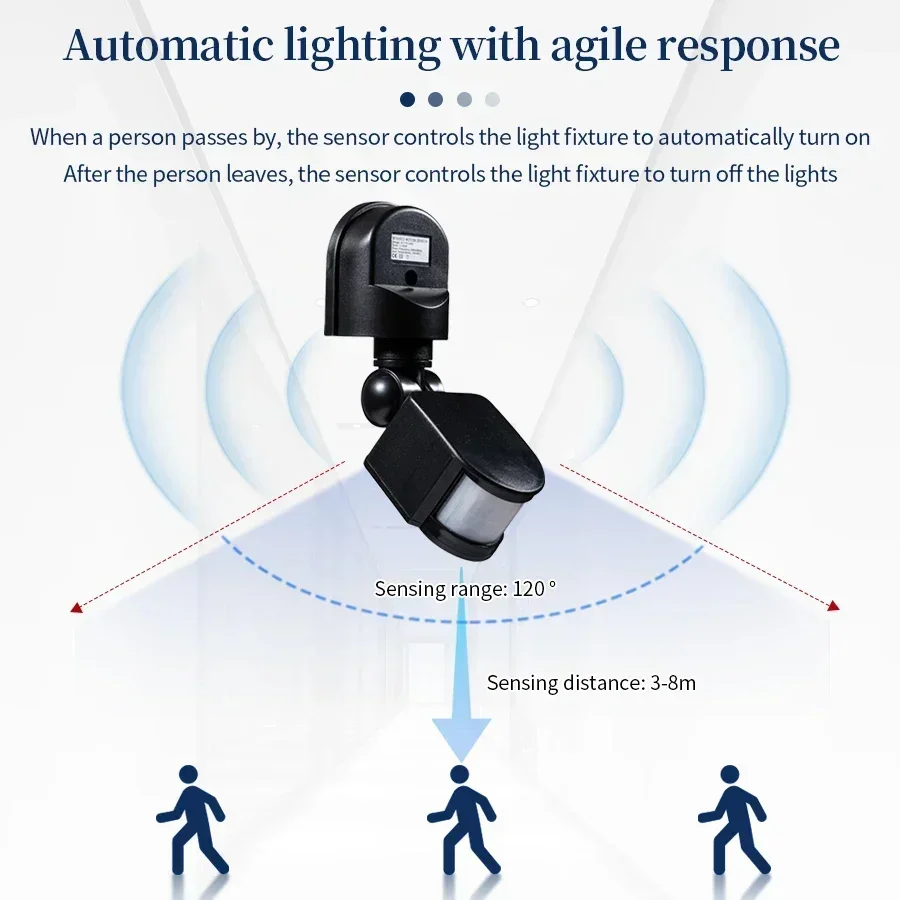 12V PIR Motion Sensor 110-240V - đánh giá và giá Outdoor Lighting Motion Sensor