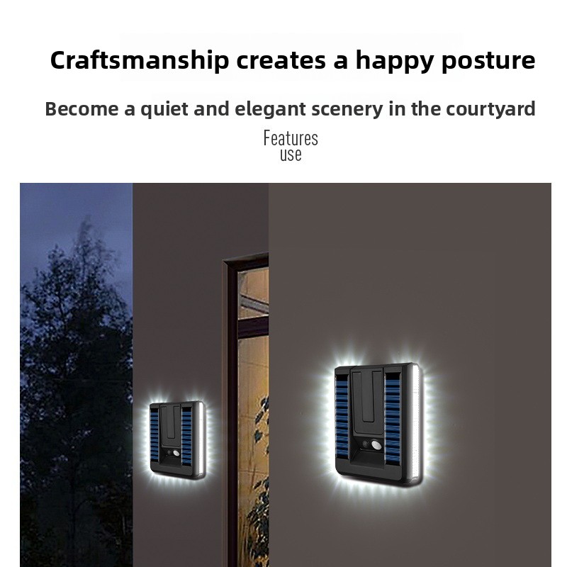New Smart Outdoor Foldable Sol - đánh giá và giá Outdoor Lighting Motion Sensor
