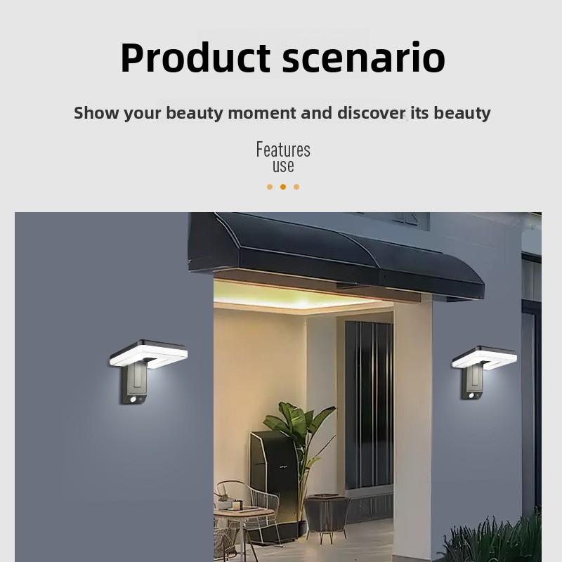 New Smart Outdoor Foldable Sol - đánh giá và giá Outdoor Lighting Motion Sensor